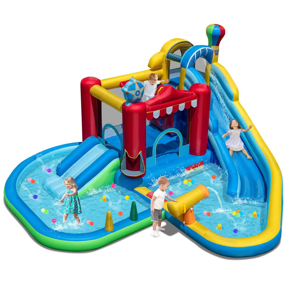 Inflatable Water Park Castle with Action-Packed Play Areas product image