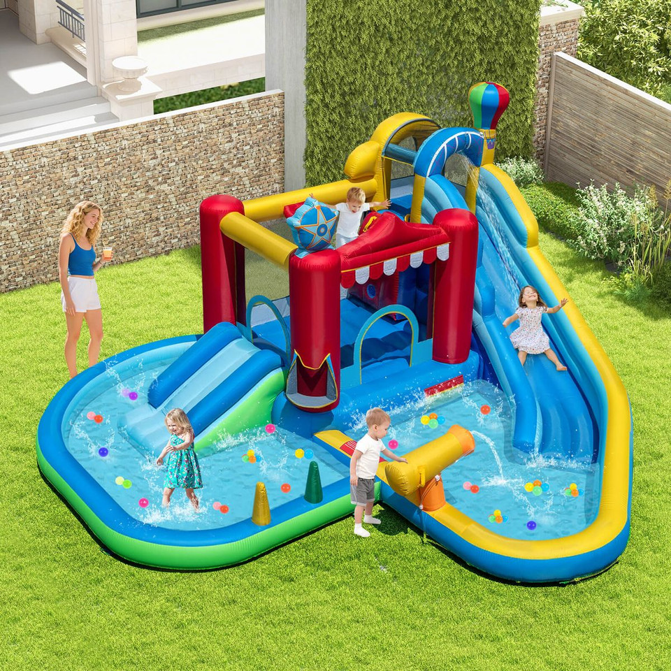 Inflatable Water Park Castle with Action-Packed Play Areas product image