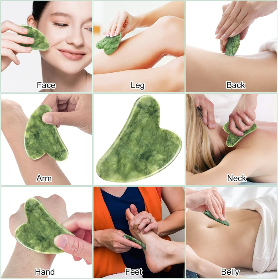 Heart Jade Gua Sha Board product image