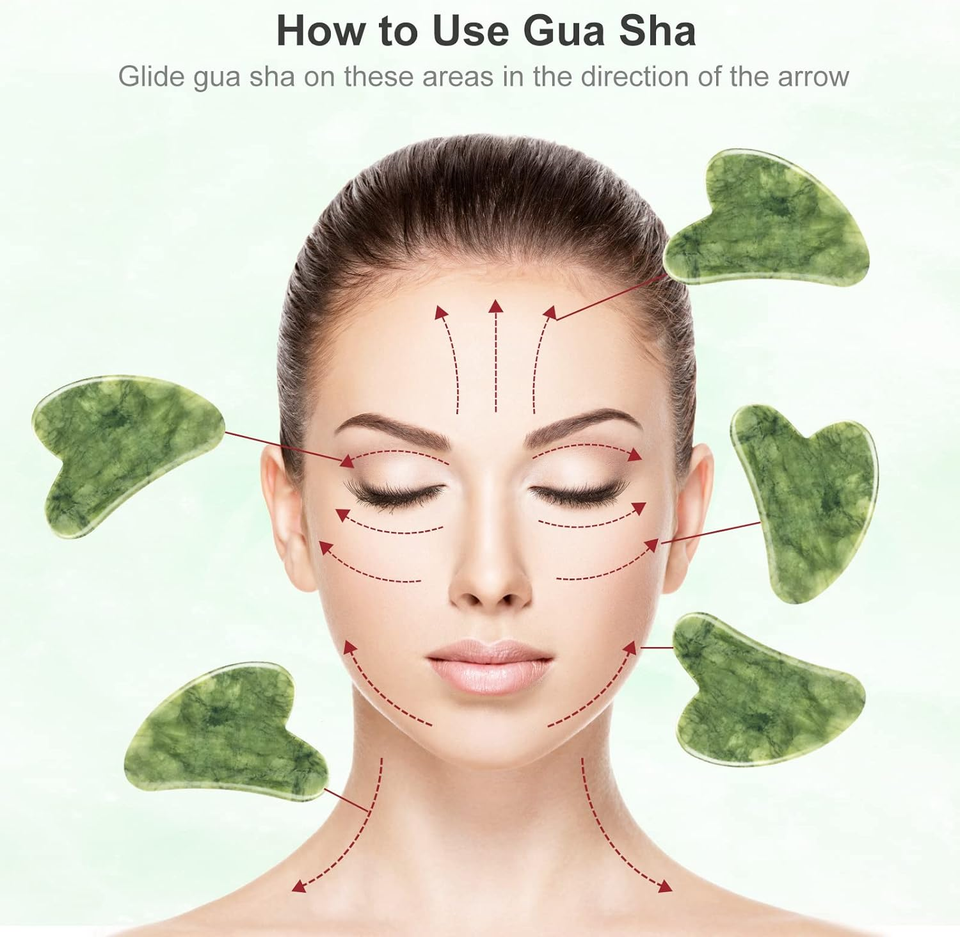Heart Jade Gua Sha Board product image