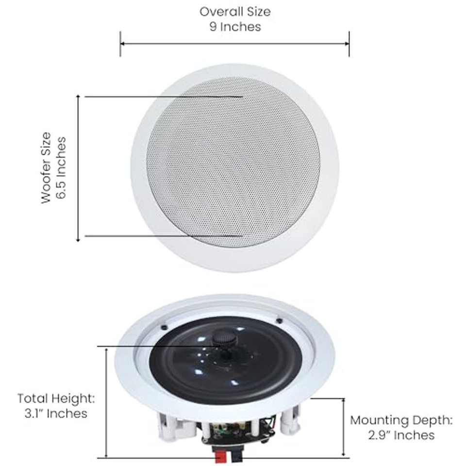 Vaiyer  6.5" Ceiling Speakers  product image