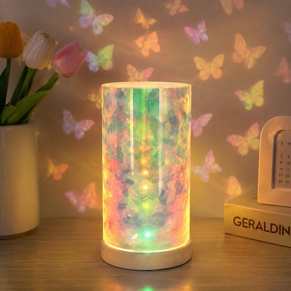 Iridescent Butterfly Projection Mood Lamp product image