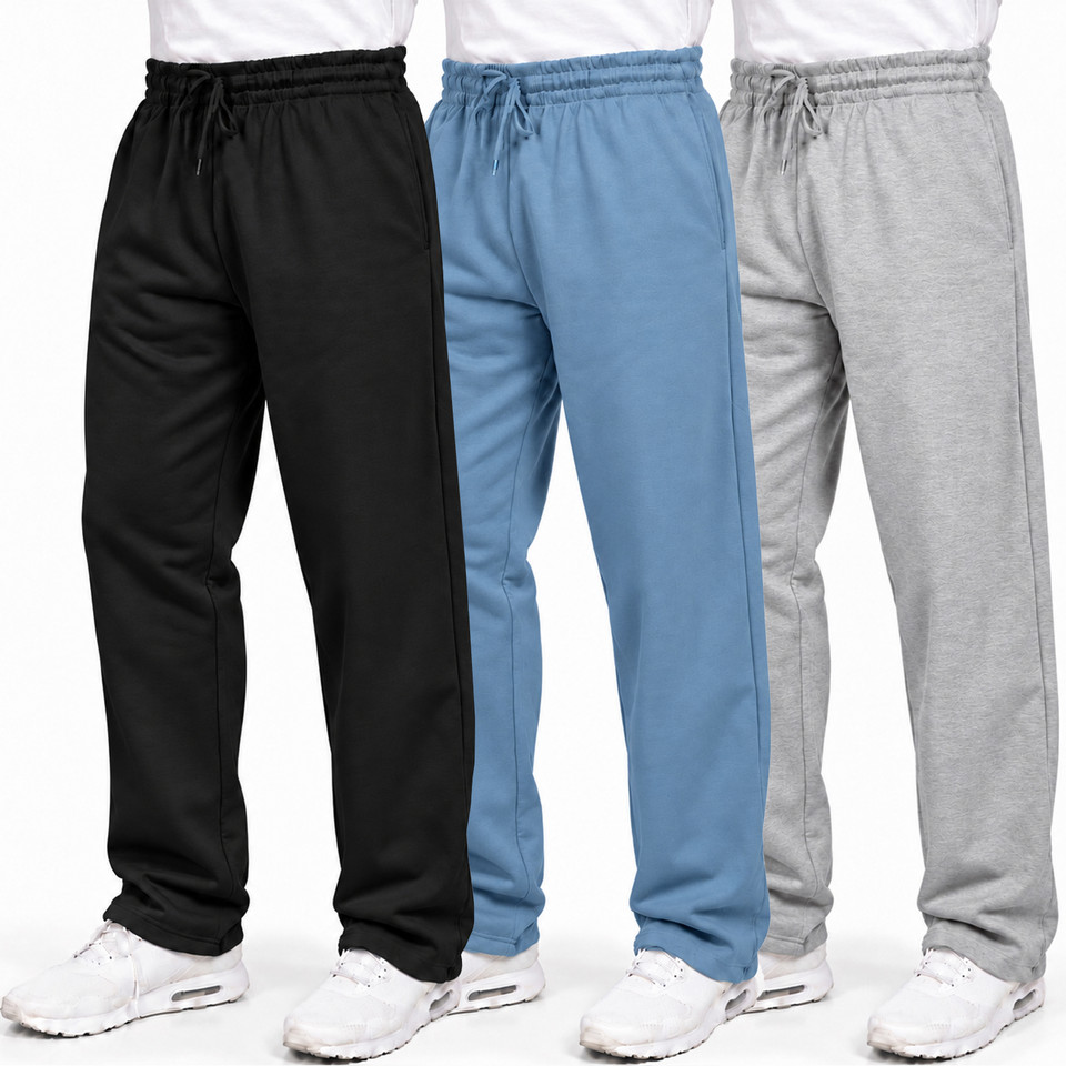 Men's French Terry Lounge Pants (3-Pack) product image