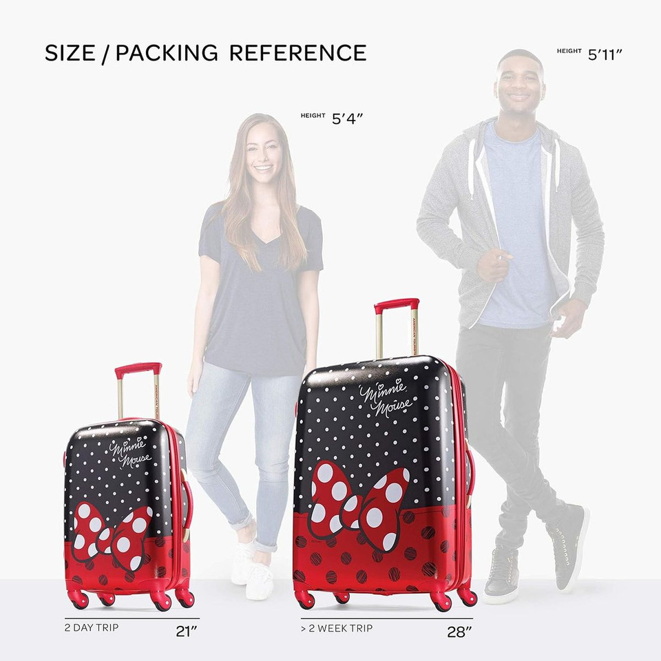 American Tourister Minnie Mouse Hardside Luggage (2-Piece Set) product image