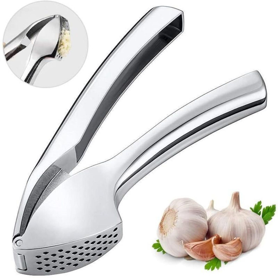 Stainless Steel Garlic Press product image