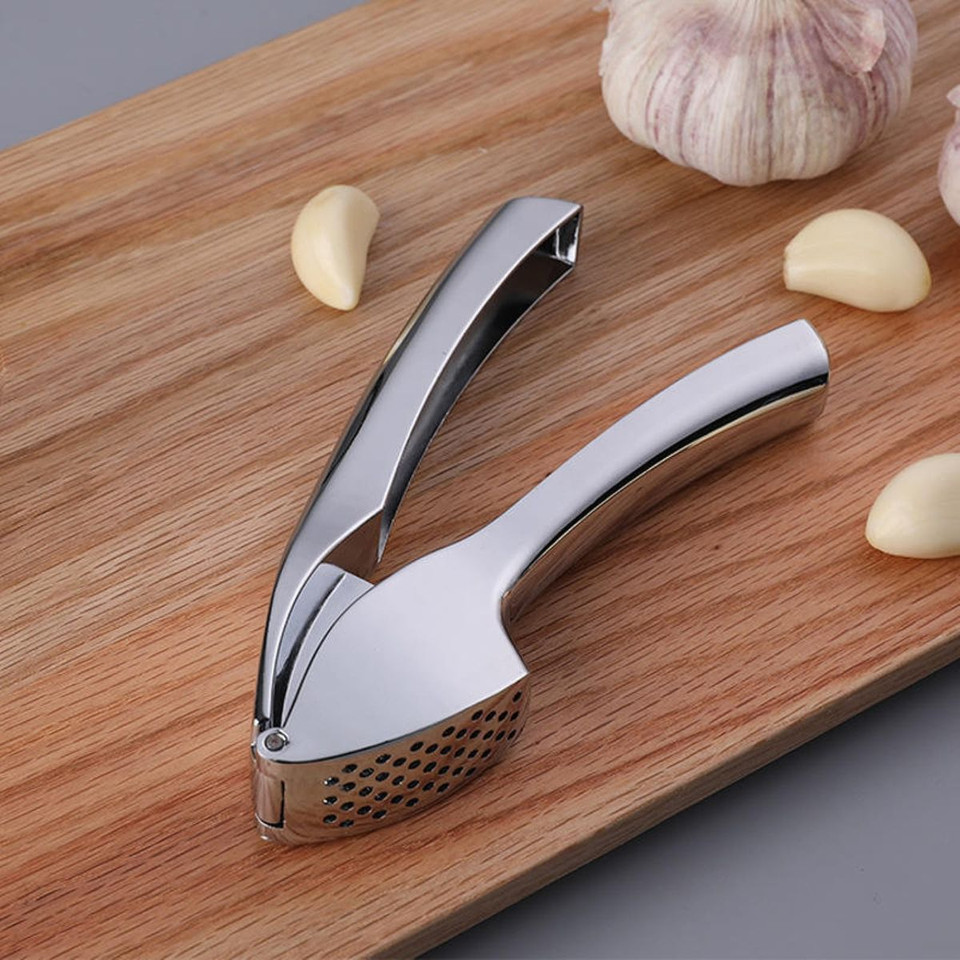 Stainless Steel Garlic Press product image