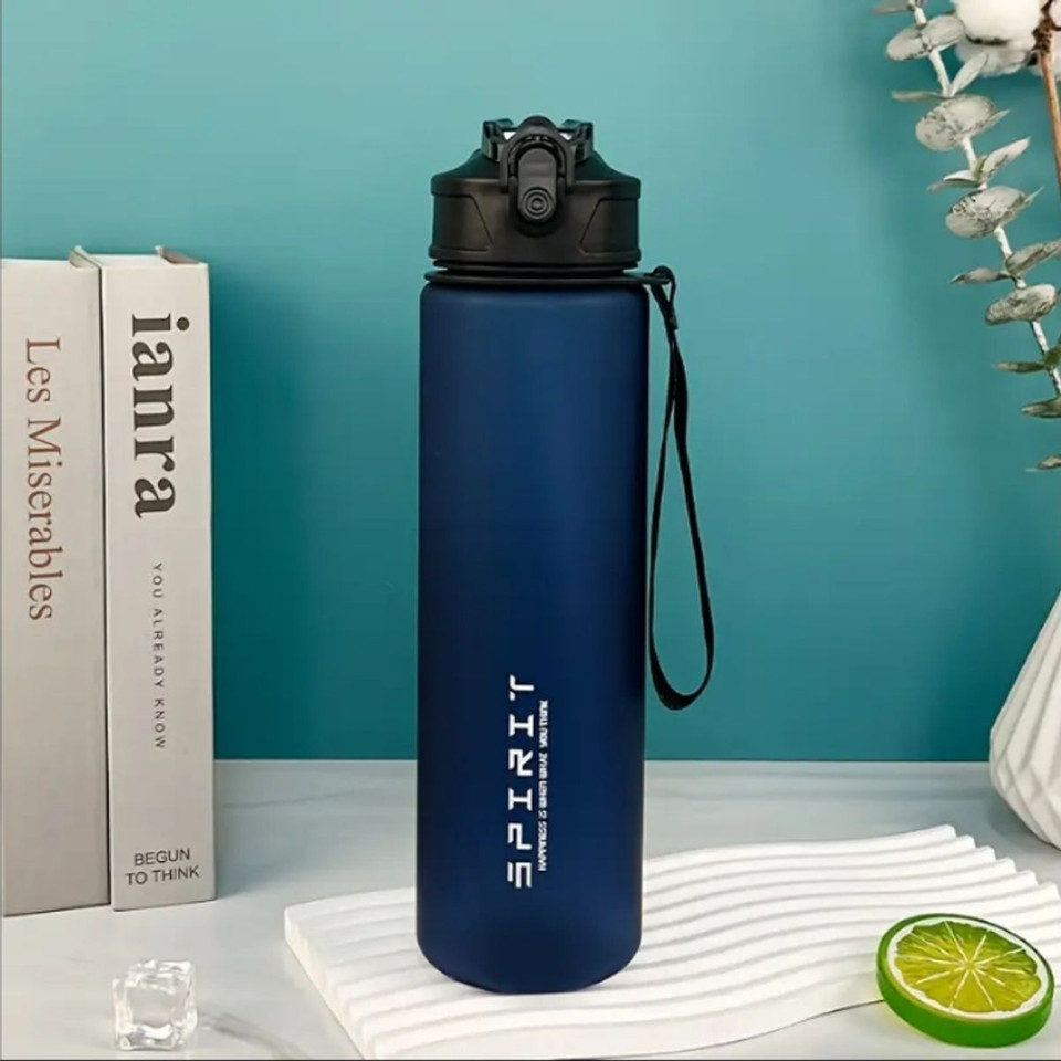 750ml Matte Finish Motivational Water Bottle product image