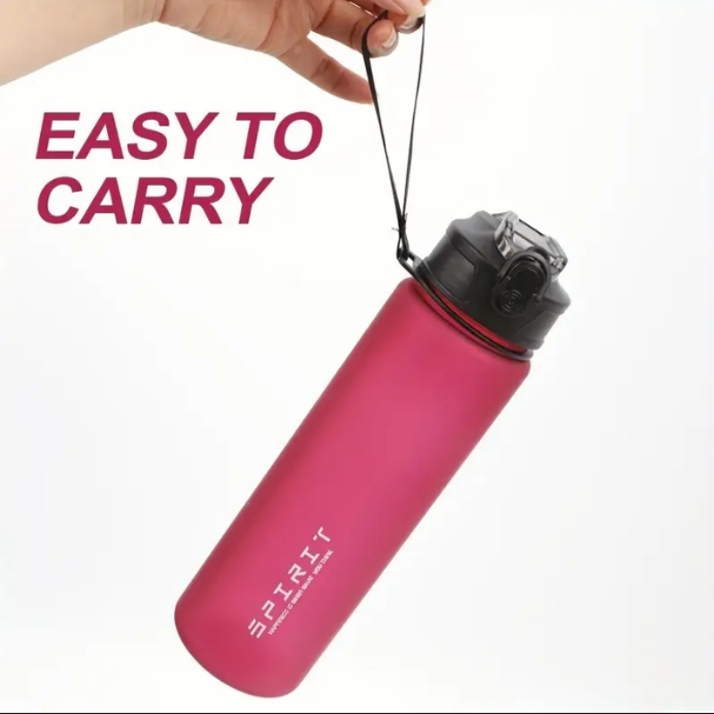 750ml Matte Finish Motivational Water Bottle product image