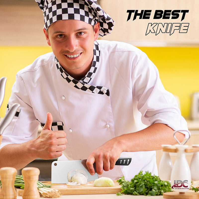 7-Inch Stainless Steel Heavy Duty Butcher Knife (1- or 2-Pack) product image