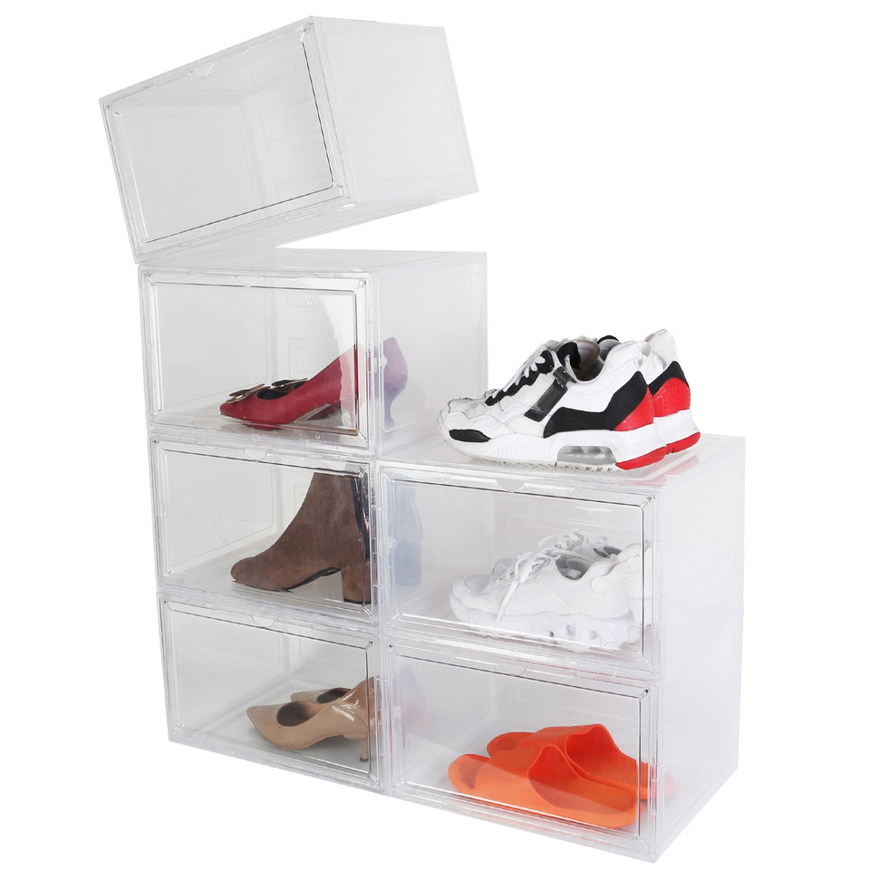NewHome™ Collapsible Shoe Box (6-Pack) product image