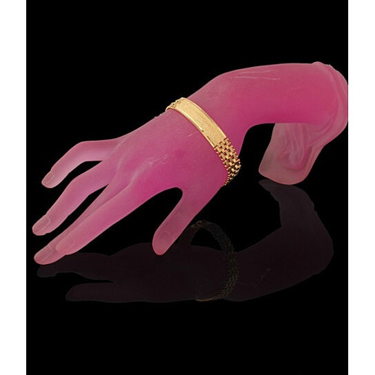 18K-Yellow-Gold-Filled Unisex Band ID Bracelet product image