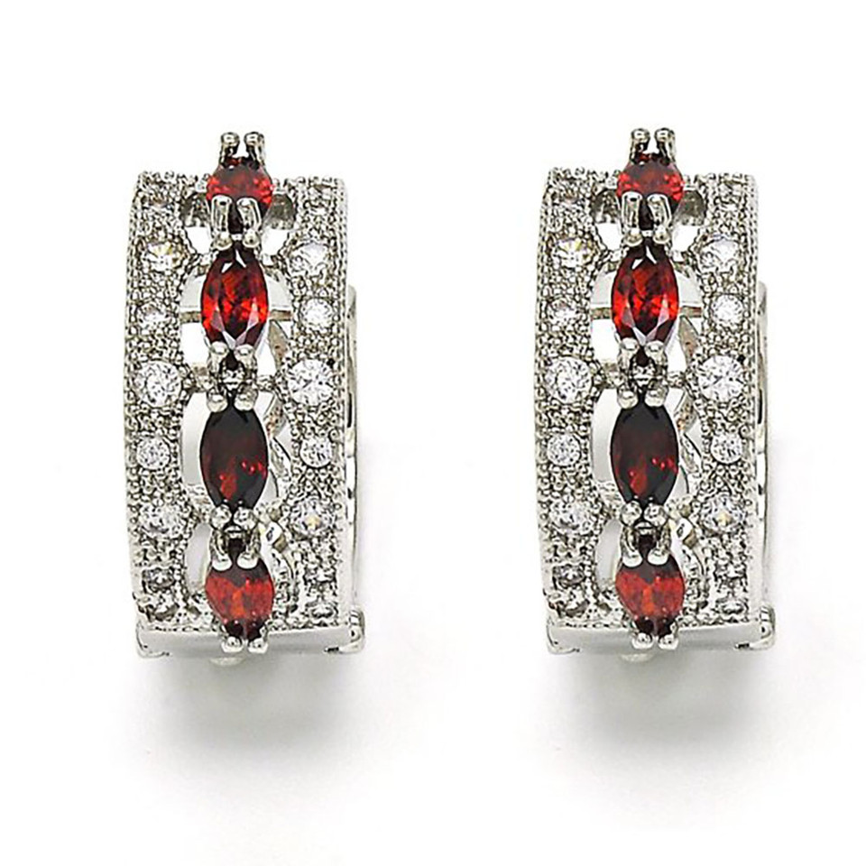 Lab-Created Sparkling Gemstone Earrings product image