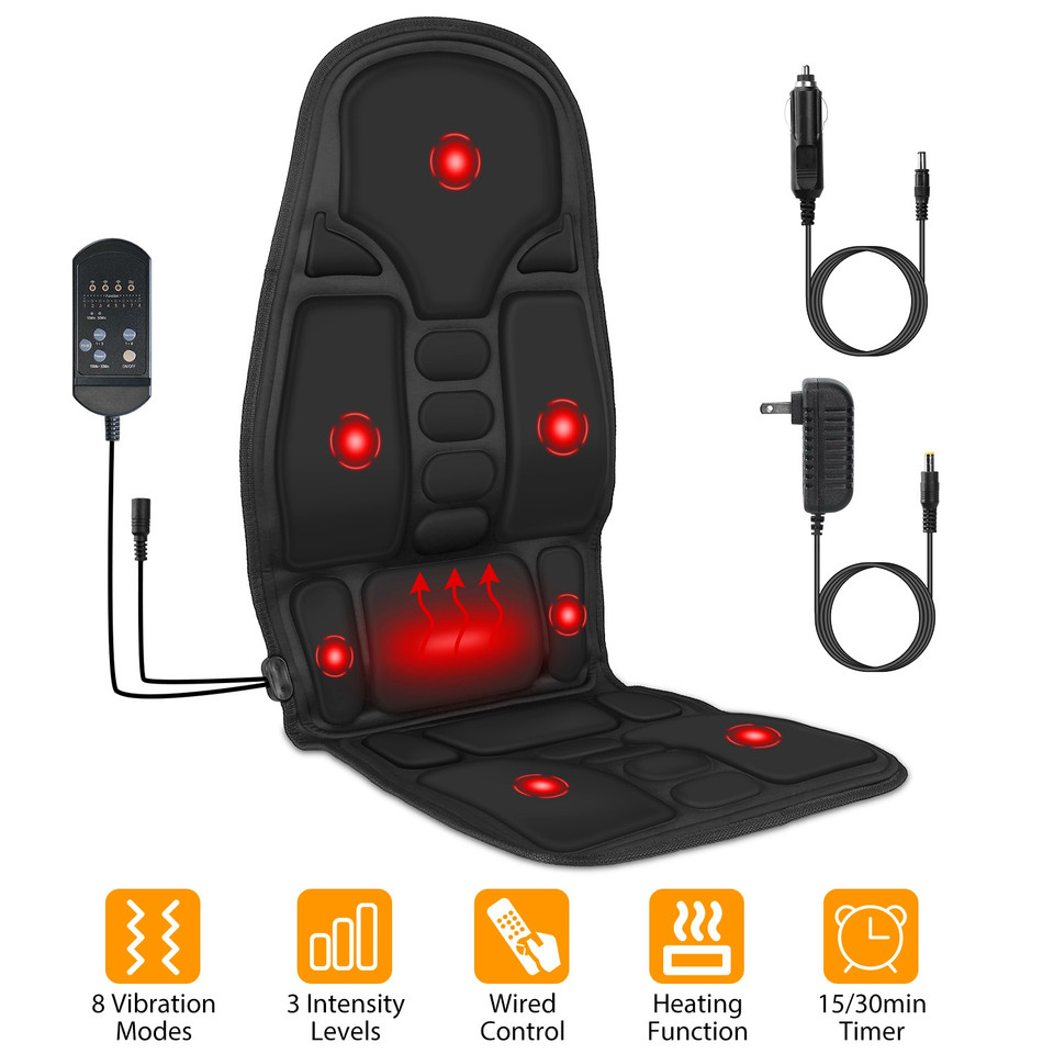 Massage Car Seat Cushion with Heat product image