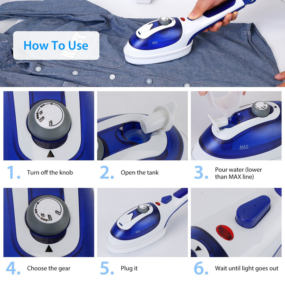 iNova™ 800W Handheld Garment Steamer product image