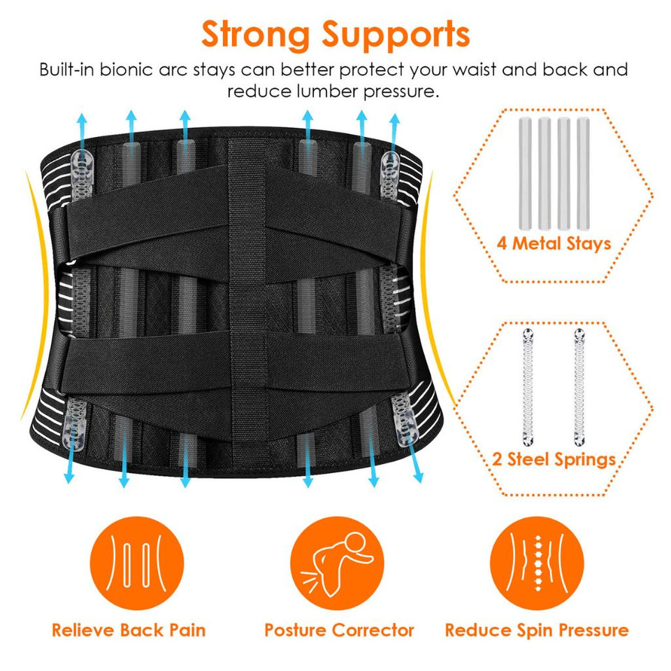 N'Polar™ Breathable Back Support Brace product image