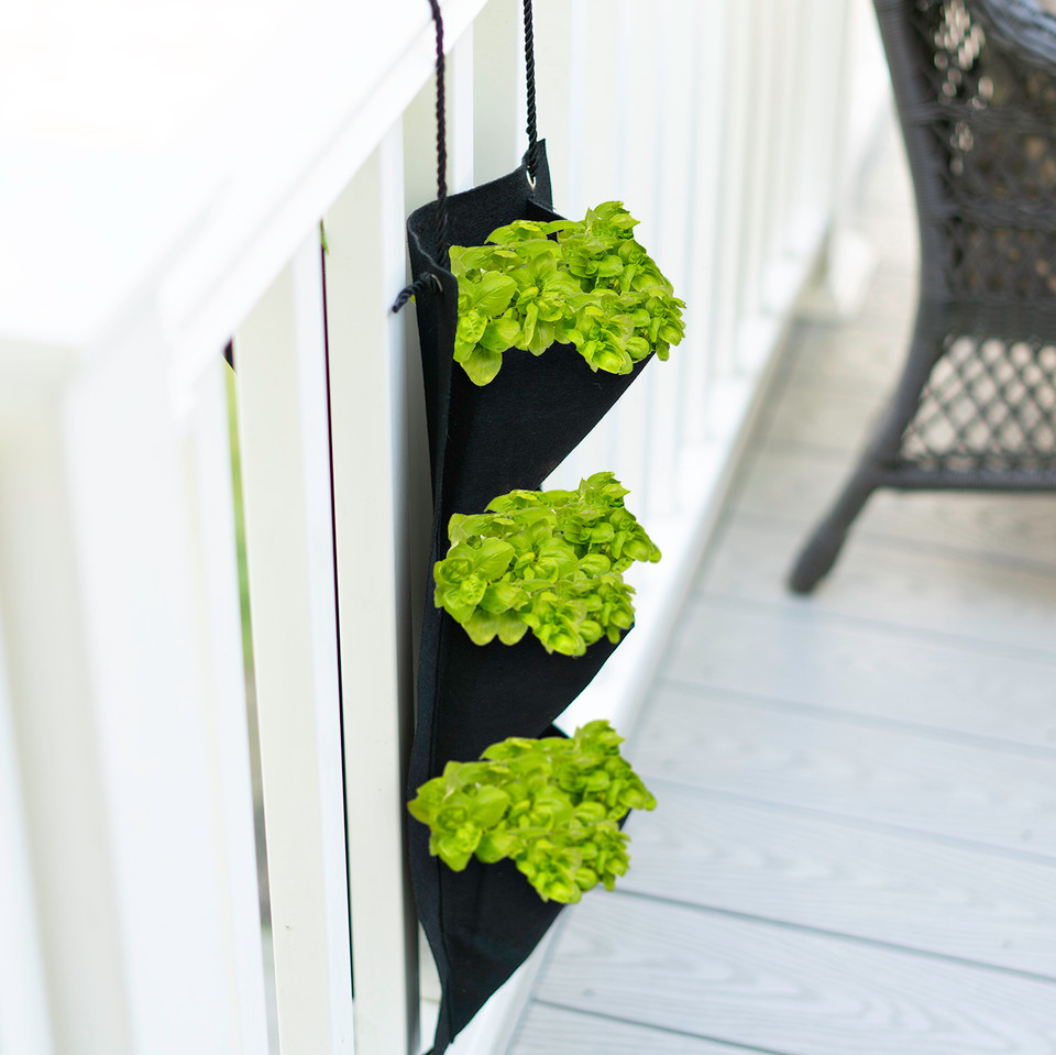 Indoor/Outdoor Organic Hanging Herb Garden Kit product image
