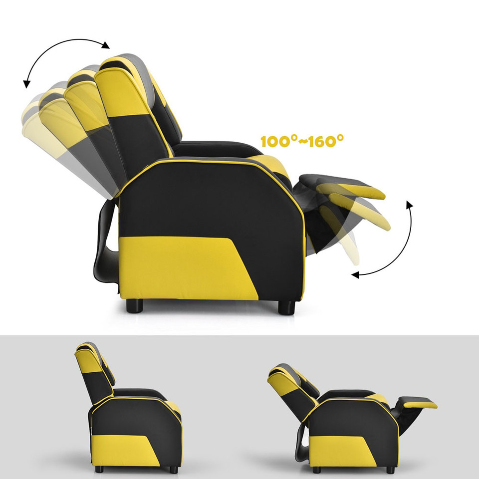 Youth Gaming Recliner with Headrest & Footrest product image