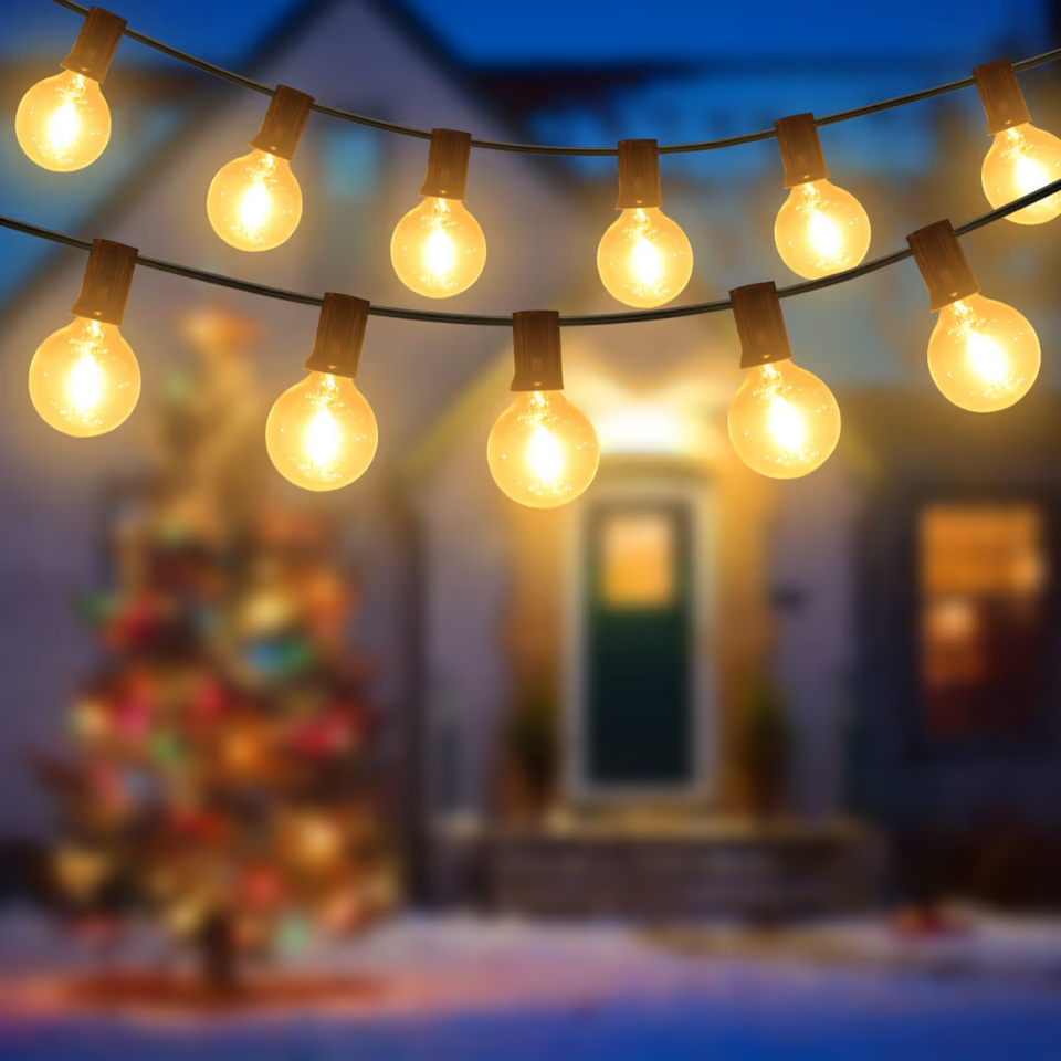 50-Foot Outdoor Globe String Lights product image