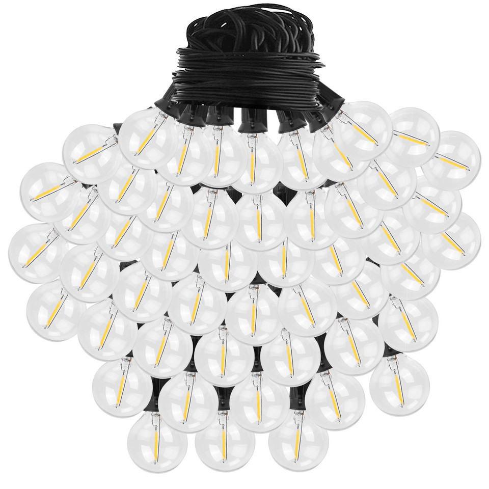 50-Foot Outdoor Globe String Lights product image