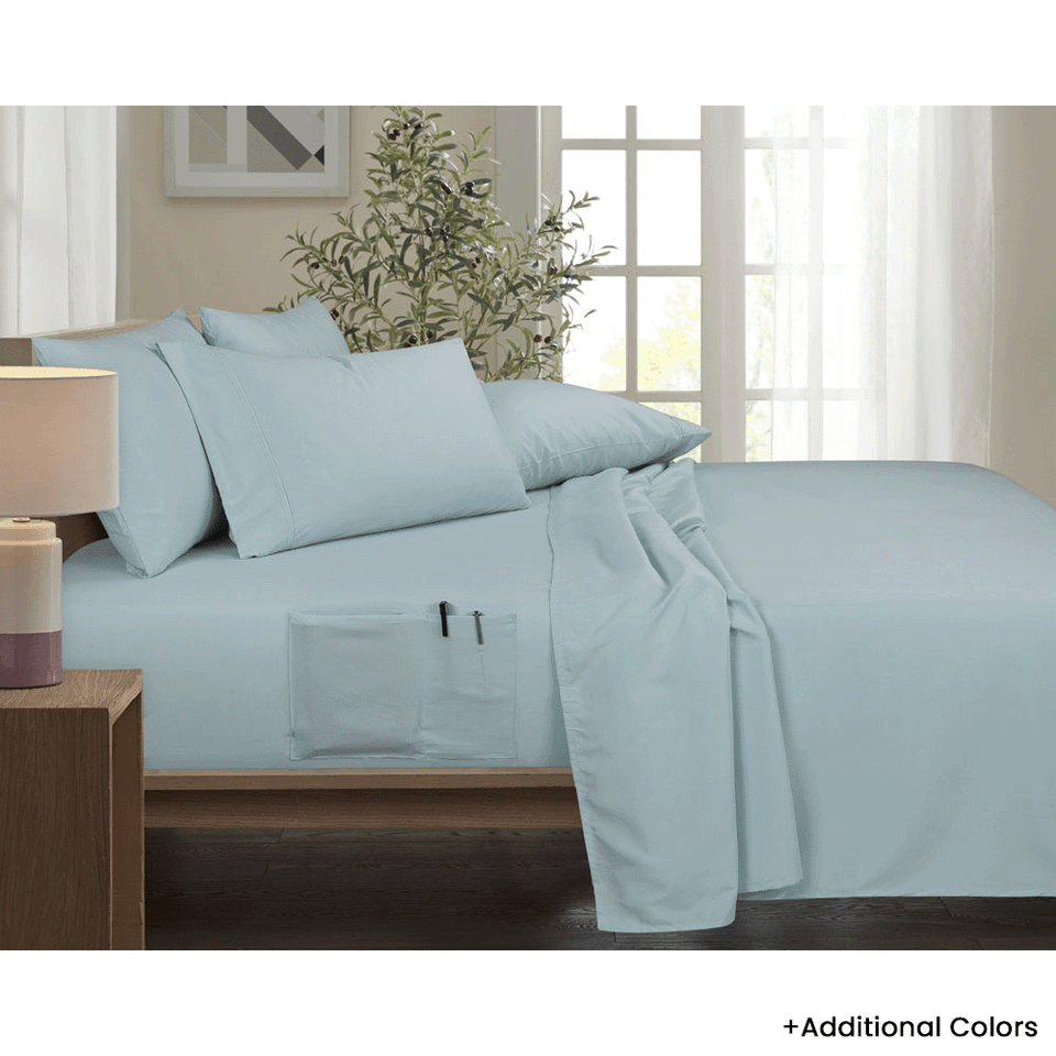 Bamboo Comfort 6-Piece Smart Sheet Set with Side Pocket product image