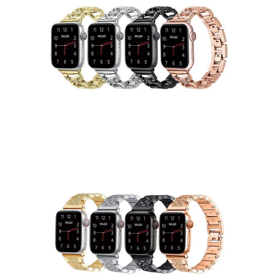 Diamond & Rhinestone Pattern Band for Apple Watch (2-Pack) product image