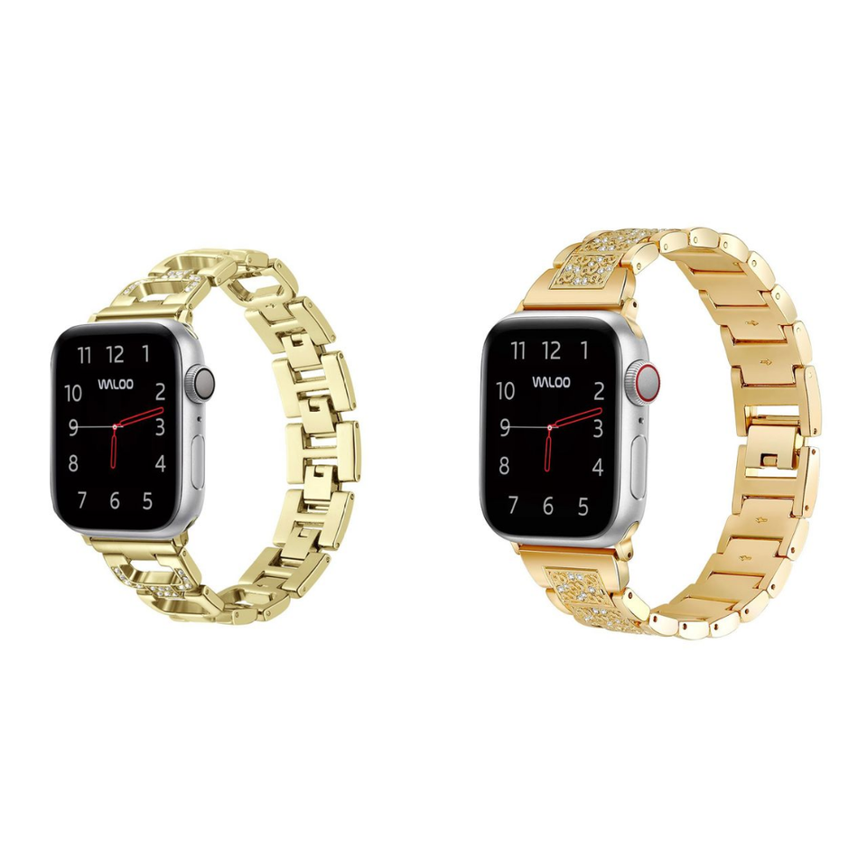 Diamond & Rhinestone Pattern Band for Apple Watch (2-Pack) product image