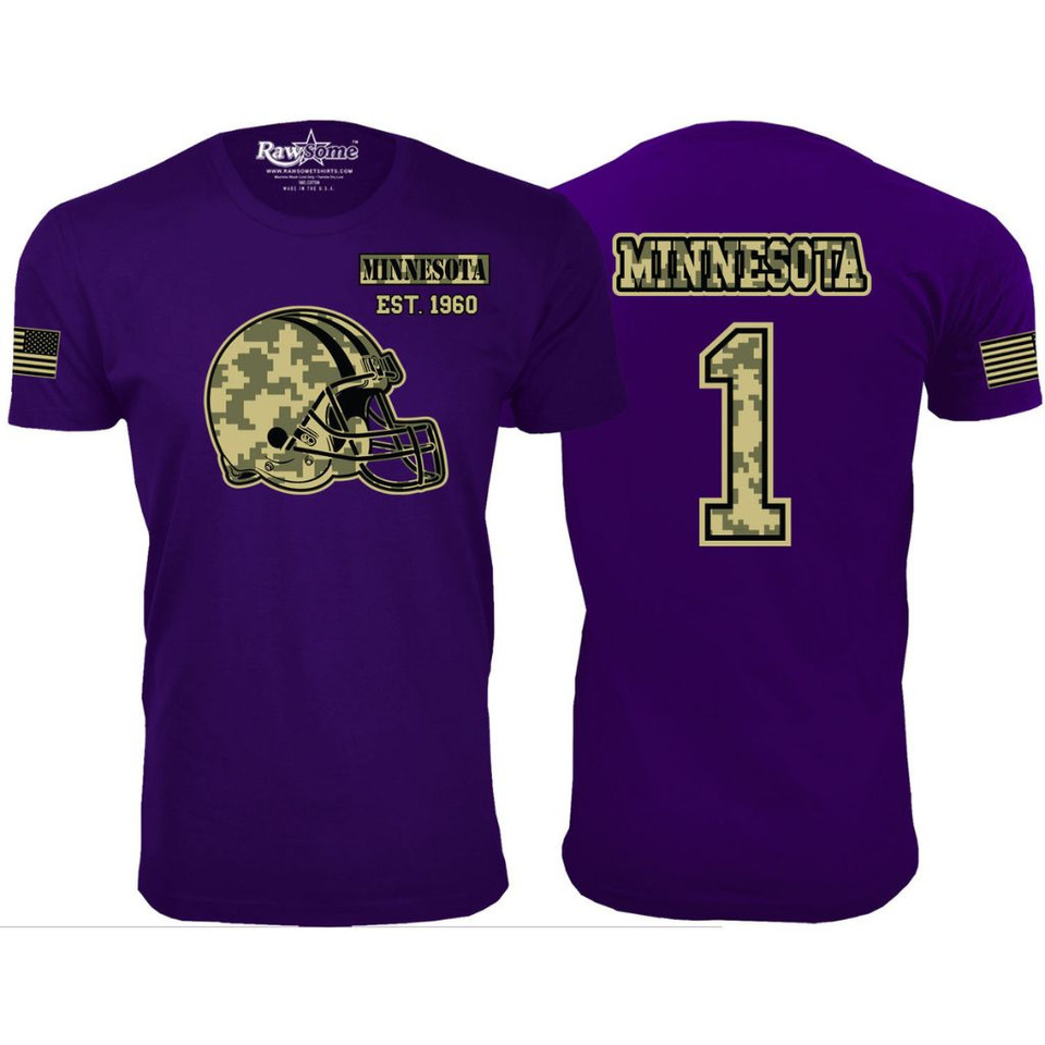 Men's Ultimate Camo Football Team Color T-Shirt product image