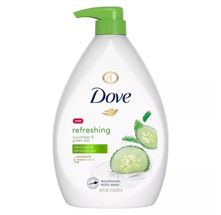 Dove® Shower Gel Body Wash with Pump (4-Pack) product image