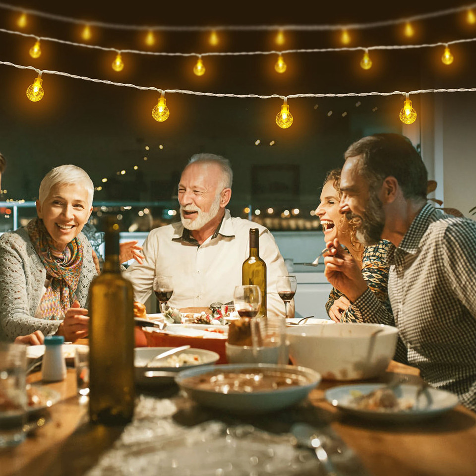 8-Mode Globe String Lights product image