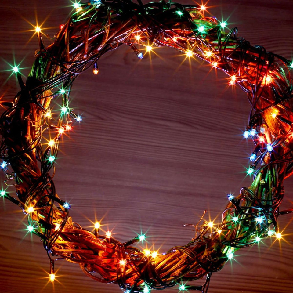 Multicolor Solar Powered LED String Light (1, 2, or 4-Pack) product image