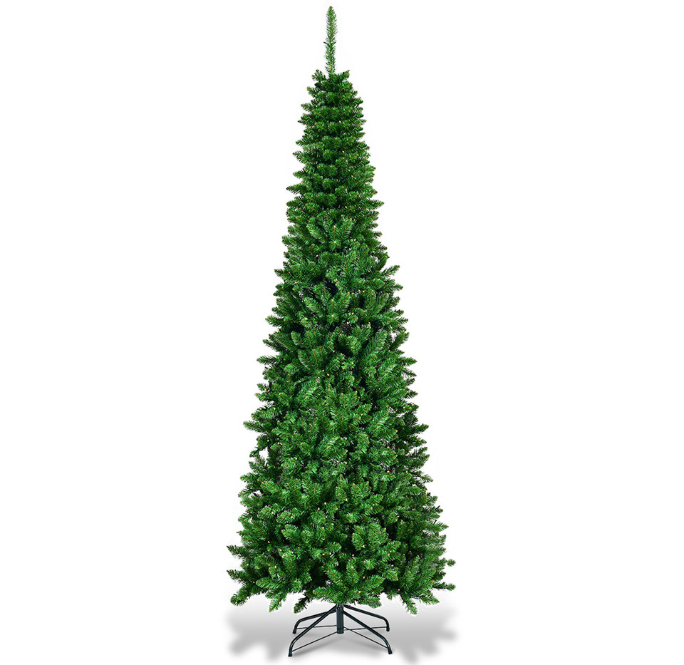 Pre-Lit 6.5ft 250 White Light Pencil Christmas Tree  product image