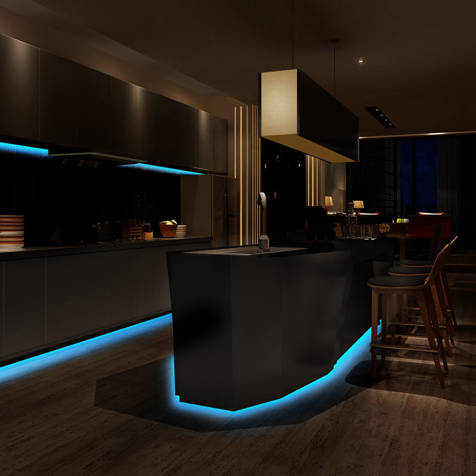16.5-Foot LED Strip Lights with Easy-Install Adhesive Back and Remote product image
