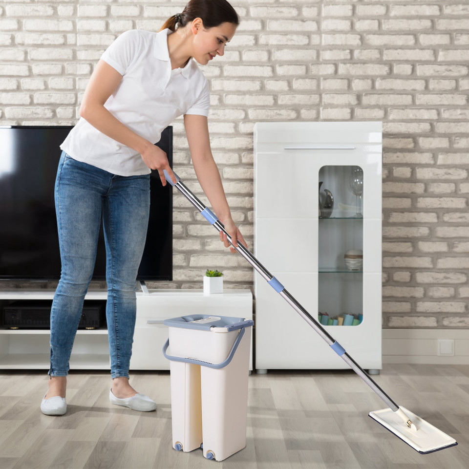 Flat Floor Mop Bucket Set product image