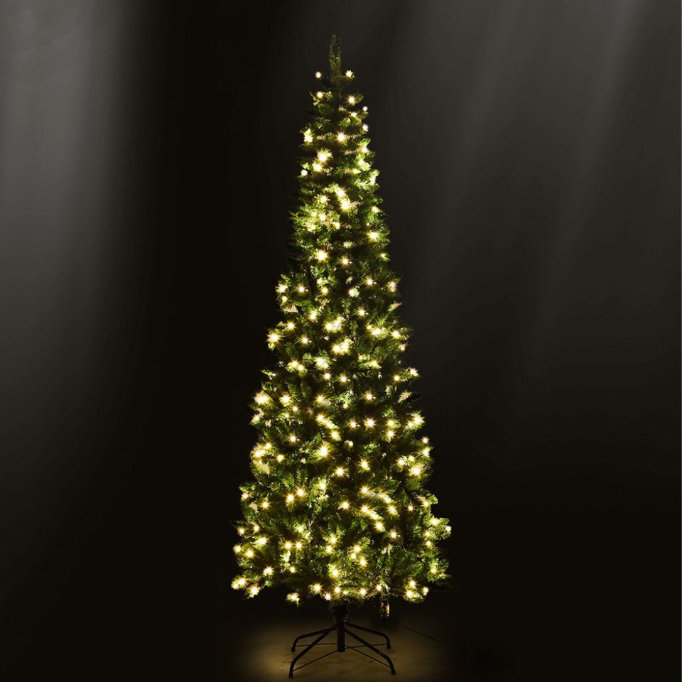 Pre-Lit 7.5ft 350 White Light Pencil Christmas Tree  product image