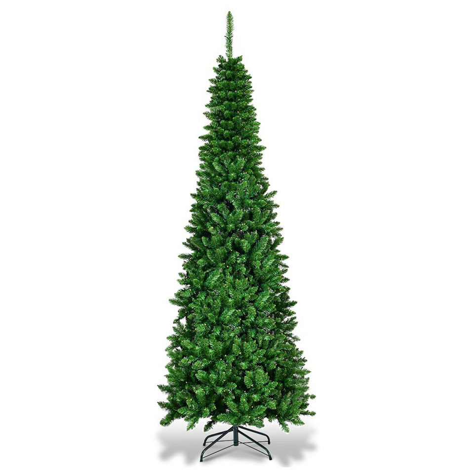 Pre-Lit 7.5ft 350 White Light Pencil Christmas Tree  product image