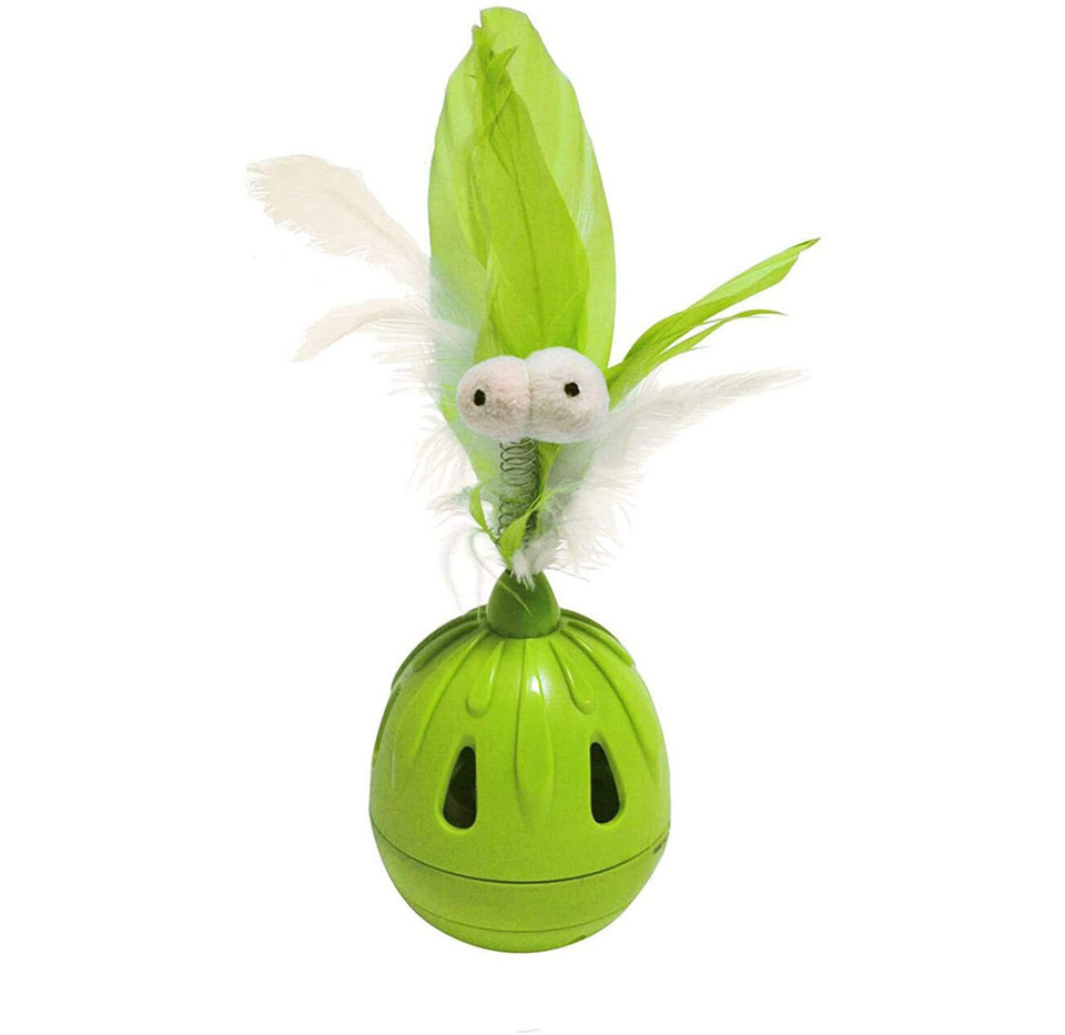 PetPals Coockoo Tumbler Cat Toy and Treat Dispenser with Timer product image
