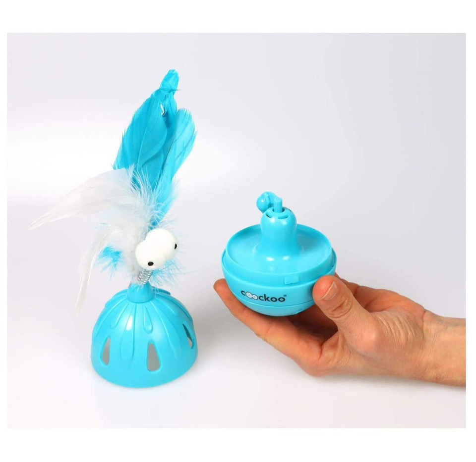 PetPals Coockoo Tumbler Cat Toy and Treat Dispenser with Timer product image