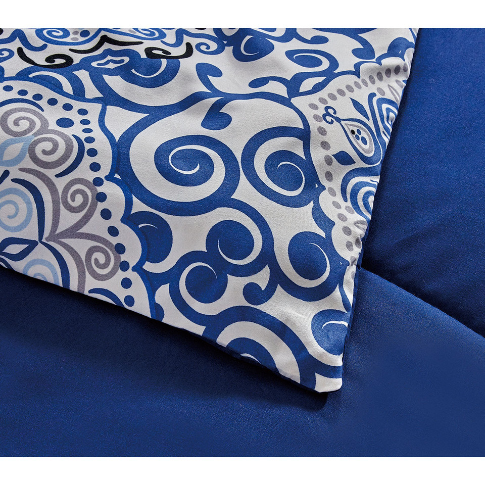 5-Piece Reversible Microfiber Bed Comforter Set product image