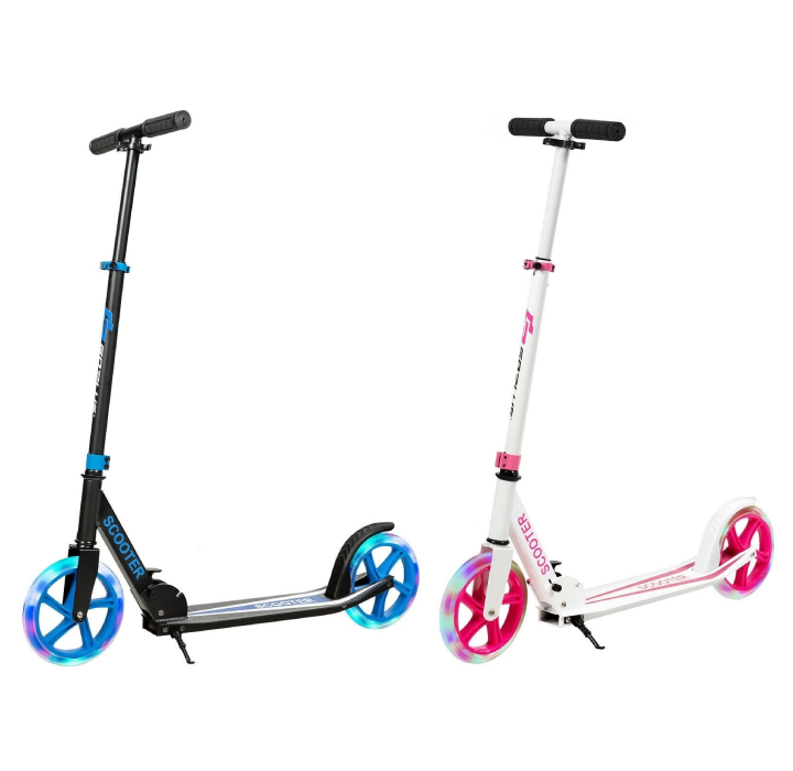 Kids' Folding Kick Scooter with LED Wheels product image