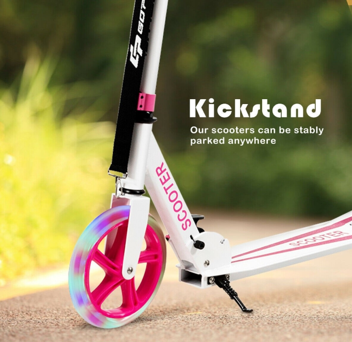 Kids' Folding Kick Scooter with LED Wheels product image