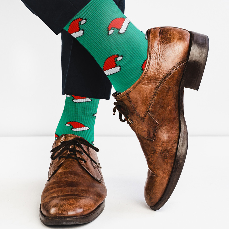 Holiday Fun and Christmas Knee-High Compression Socks (3-Pair) product image