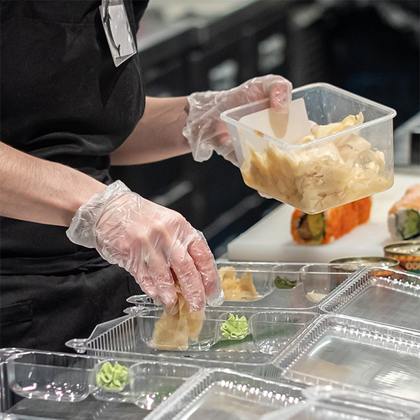 Clear Multipurpose Plastic Disposable Protective Gloves (500-Pack) product image