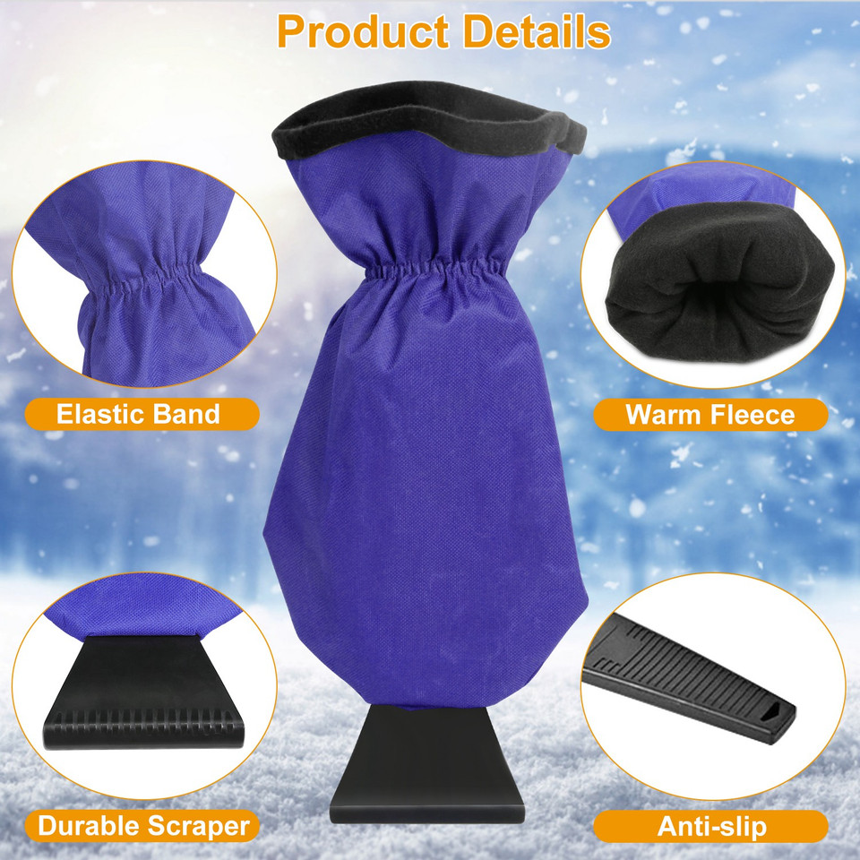 Vehicle Ice Scraper Glove (1- or 2-Pack) product image
