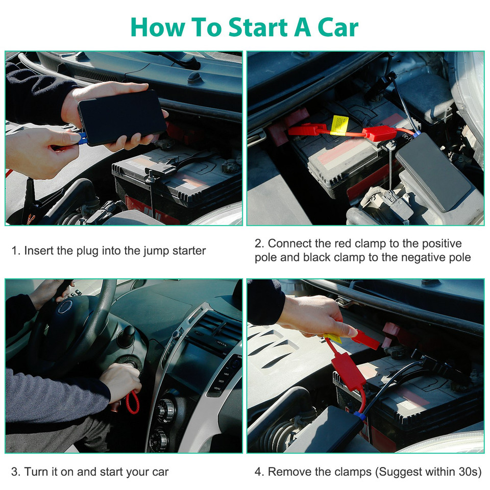 Car Jump Starter & 20,000mAh Powerbank Backup Battery  product image