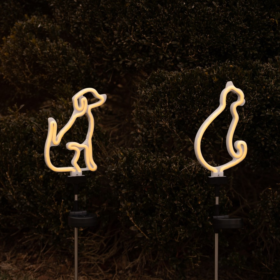 Touch of Eco® Neon Stake™ Solar LED Stake Light (2-Pack) product image
