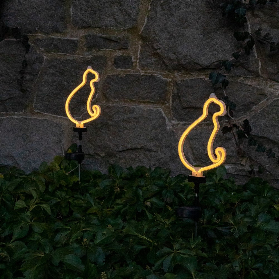 Touch of Eco® Neon Stake™ Solar LED Stake Light (2-Pack) product image