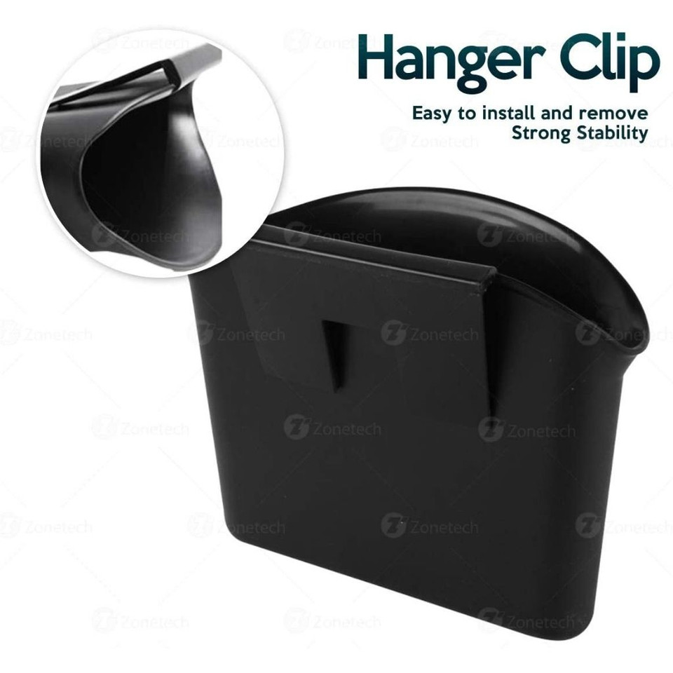 Zone Tech Portable Hanging Mini Car Garbage Can product image