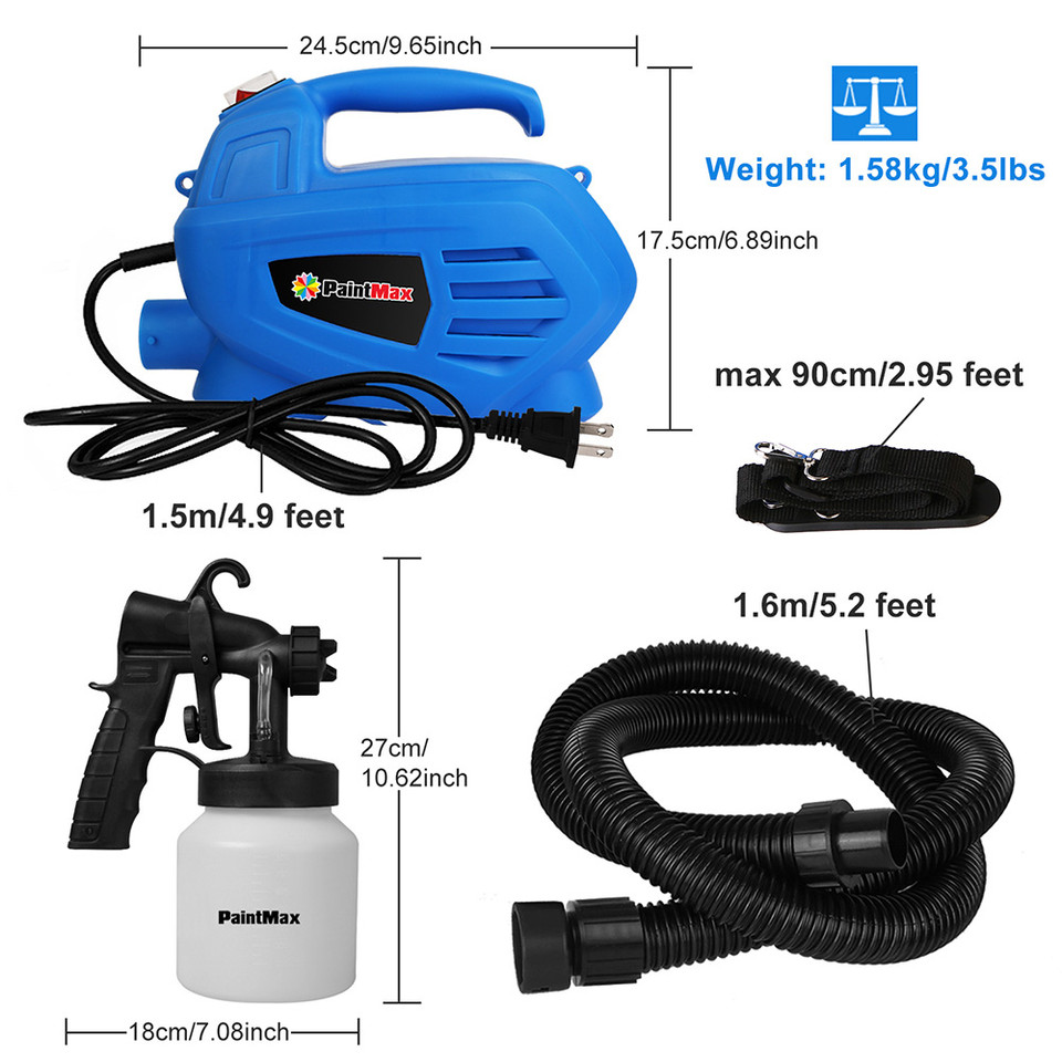 HVLP Paint Sprayer with Adjustable Nozzle & Spray Patterns product image