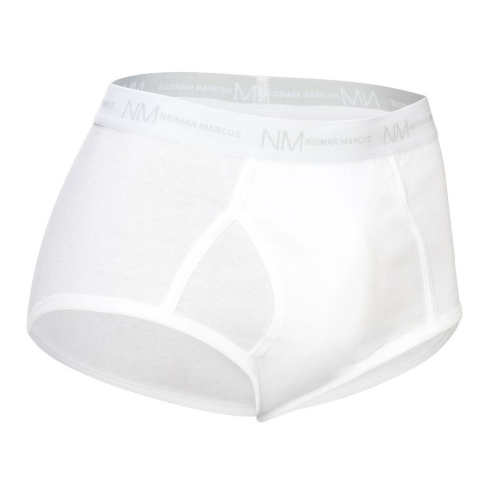 Neiman Marcus® Tagless 100% Cotton Men's Underwear (3-Pack) product image