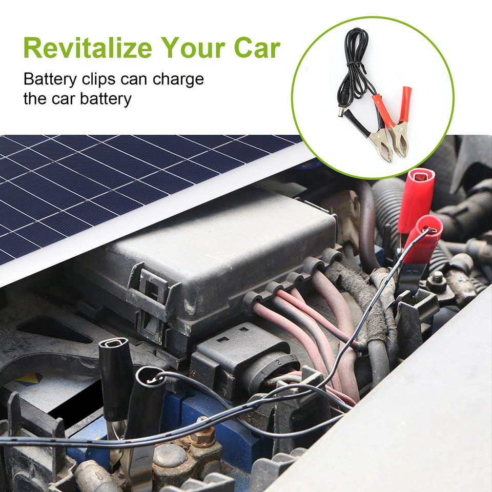 iMounTEK® 12V Solar Car Battery Charger product image
